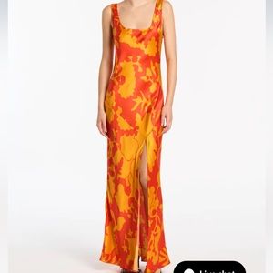 SIR The Label Silk Maxi Dress